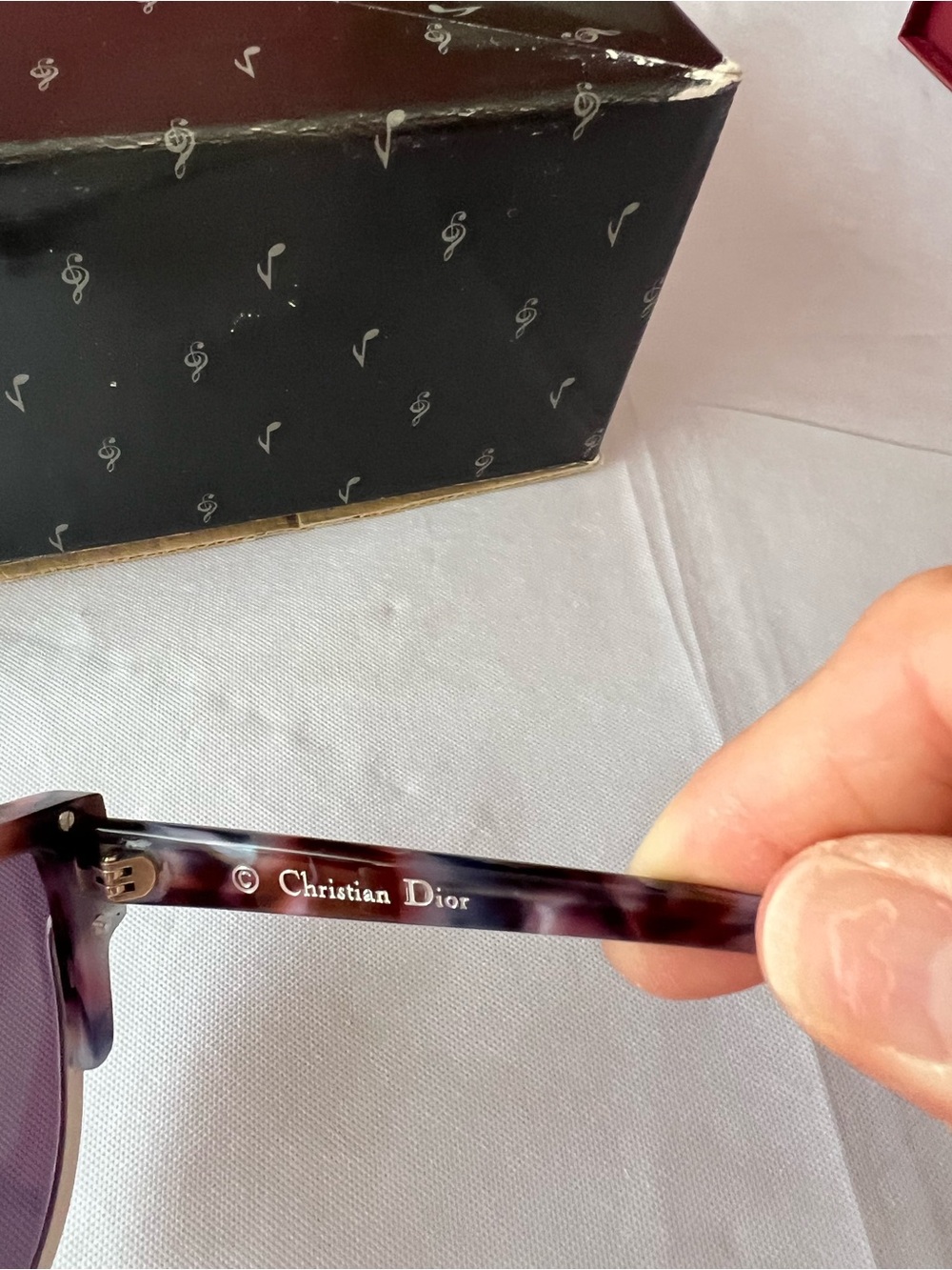 Dior Pink Gradient Cat-Eye Sunglasses with Dark Lenses - Picture 6 of 11